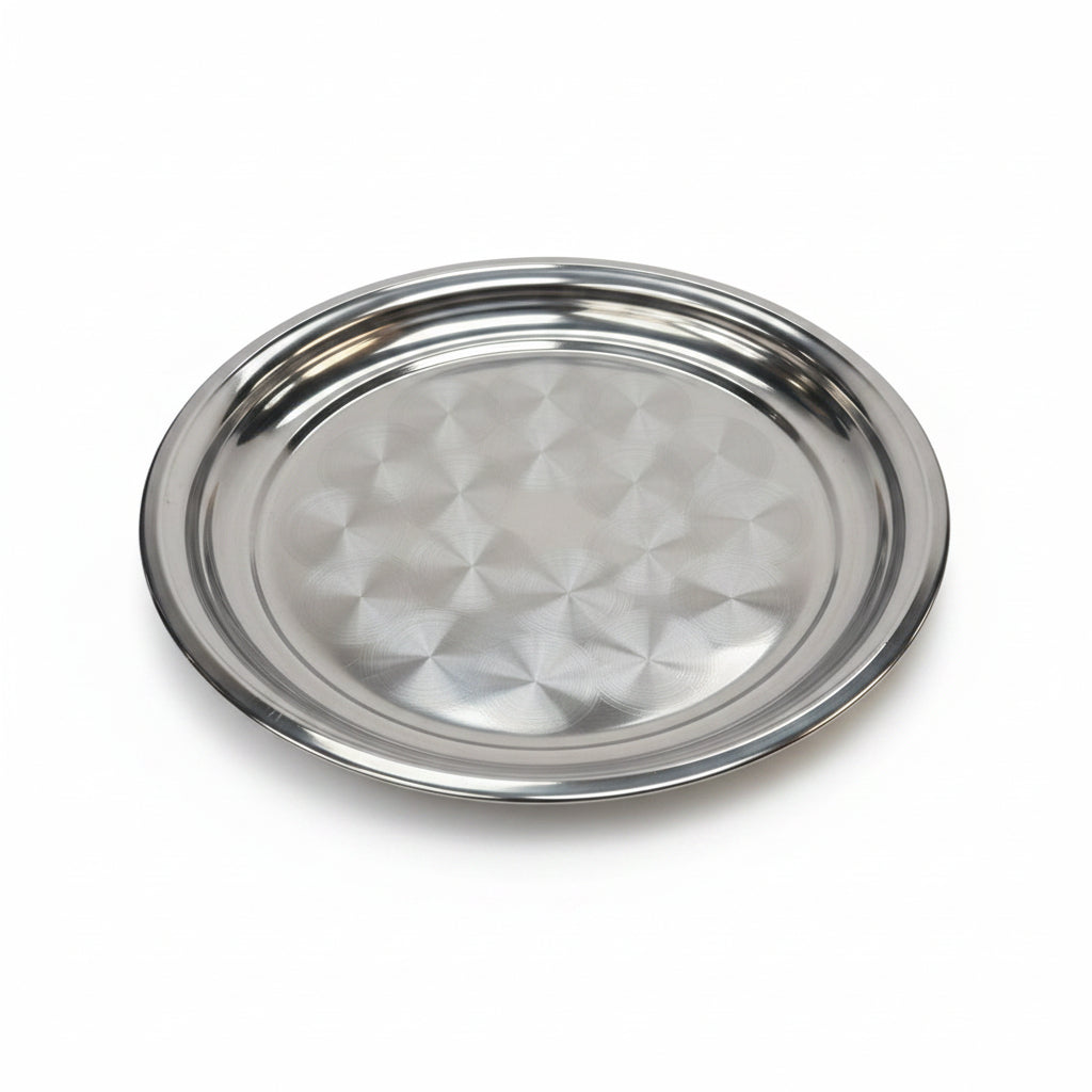 PLATO REDONDO ACERO 32CM 厚圆盘子 B-902/0409