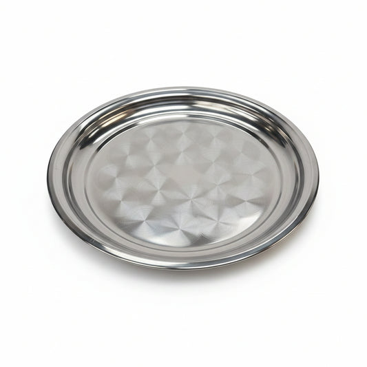 PLATO REDONDO ACERO 32CM 厚圆盘子 B-902/0409