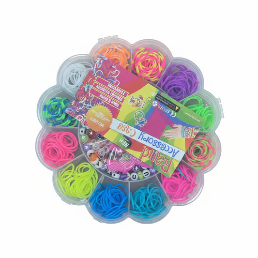 GOMITAS Y PERLITAS P/PULSERAS 皮筋+串珠链	LL11-3/4131