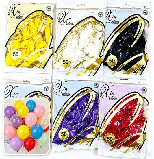 GLOBOS MATE 10寸 *50u 哑光气球	ZH-1348/6710