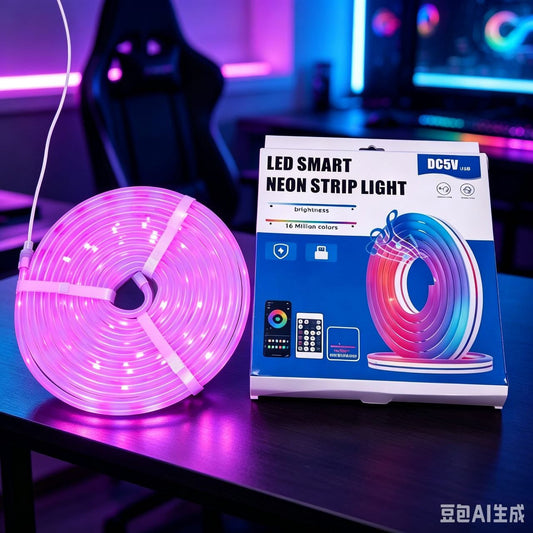 TIRA NEON C/APLIOCACION 5M 彩灯带蓝牙LN-138B/2312