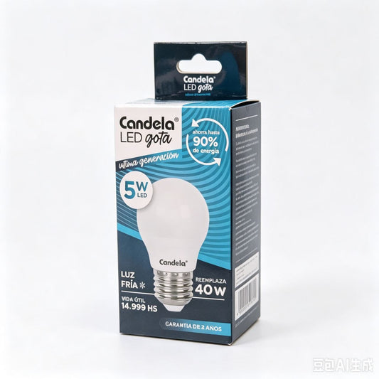 GOTA LED 5W FRIA CANDELA 冷5瓦灯泡0825 LMP400(080825)