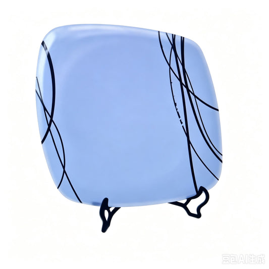 PLATO HONDO 20CM 塑料方盘40089