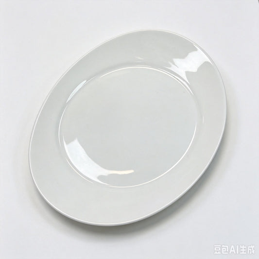 PLATO HONDO 23CM 陶磁椭圆盘82140