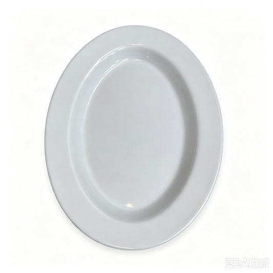 PLATO OVALADO 35CM 塑料椭圆盘40149