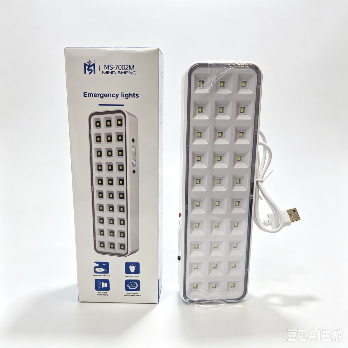 LUZ DE EMERGECIA  6*21CM 应急灯80256