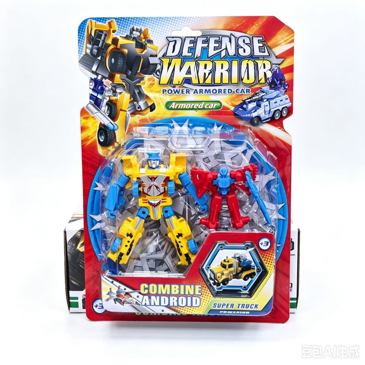 ROBOT TRANSFORMER 2PCS 变形金刚43697