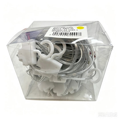 LUZ NAVIDAD CALIDA 3*3M 暖色窗帘灯 00907