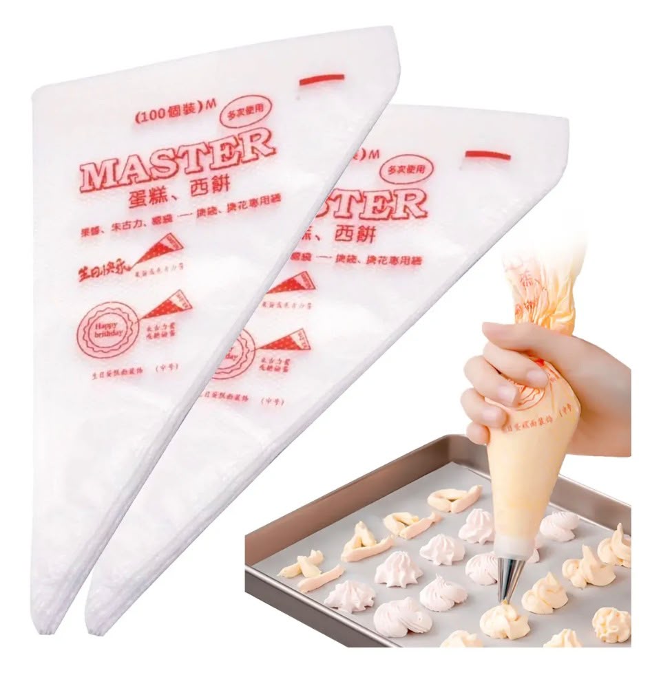 MANGA PASTELE DESCARTABLE GR *100U 大号一次性裱花袋 64857
