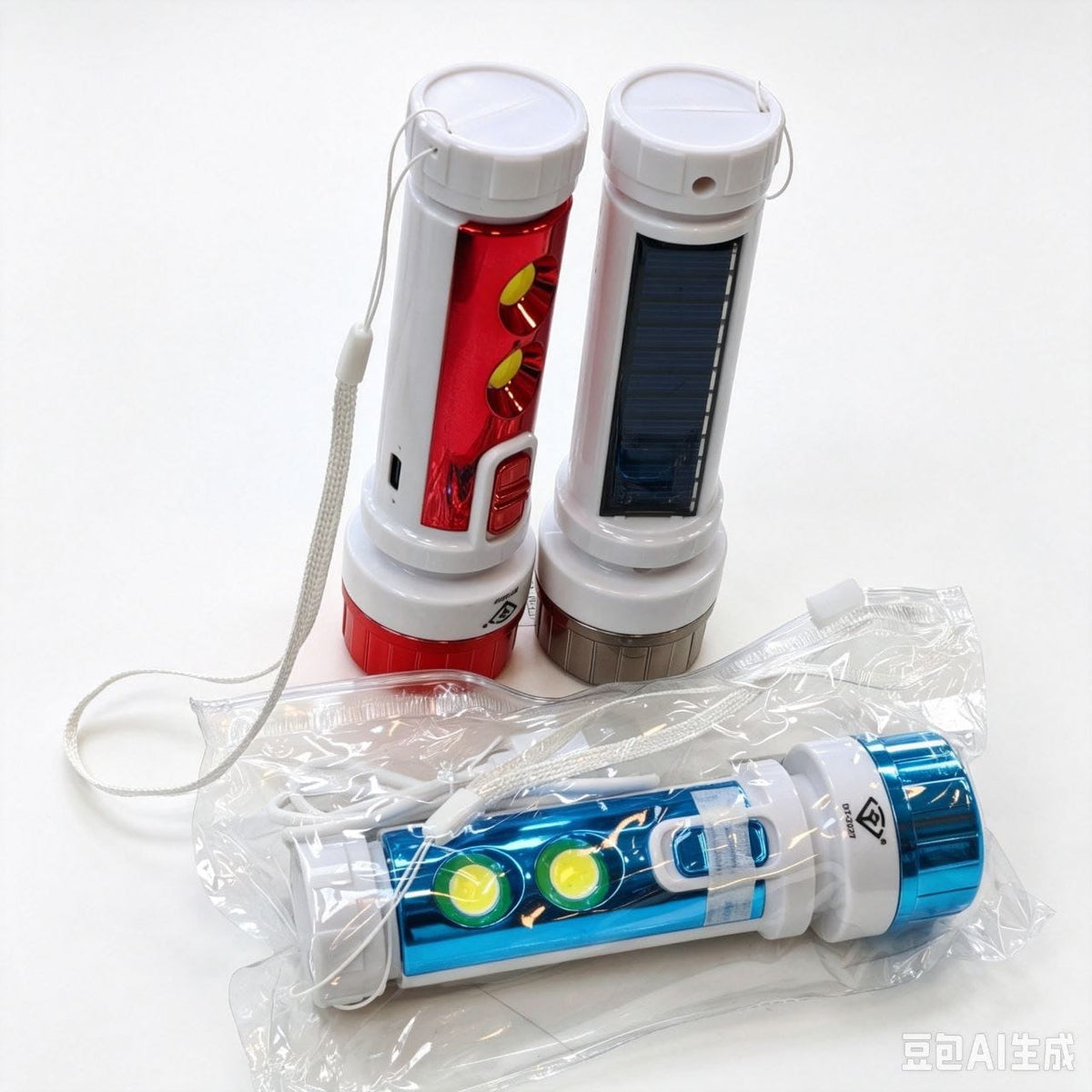 LINTERNA USB 袋装手电筒 03996