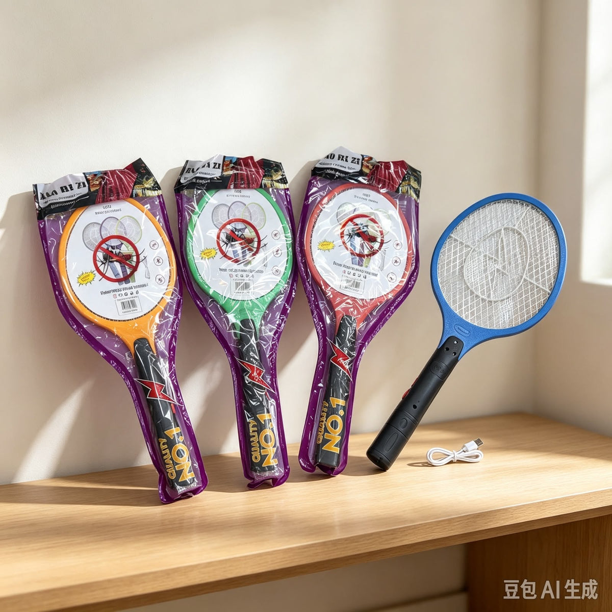 RAQUETA P/MOSQUITO USB 电蚊拍 64103