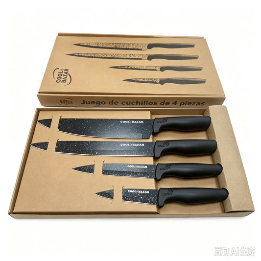 JUEGO DE CUCHILLOS *4PC 套装刀40956