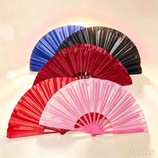 ABANICO *10PC 35CM 功夫扇40993