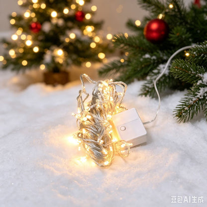 LUZ NAVIDAD CALIDA 10M 暖色圣诞灯 00358