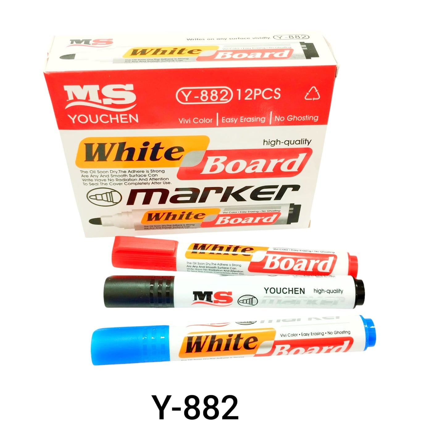 MARCADORES*12 NEGRO 黑色马克笔 Y-882