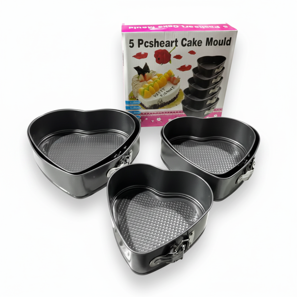 MOLDES P/TORTA*5 蛋糕模具 X-1699