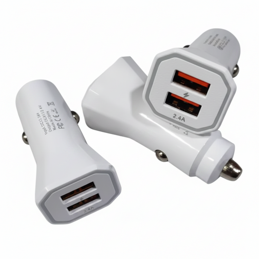 CARGADOR P/AUTO 车充电器2.4A DC12-24V