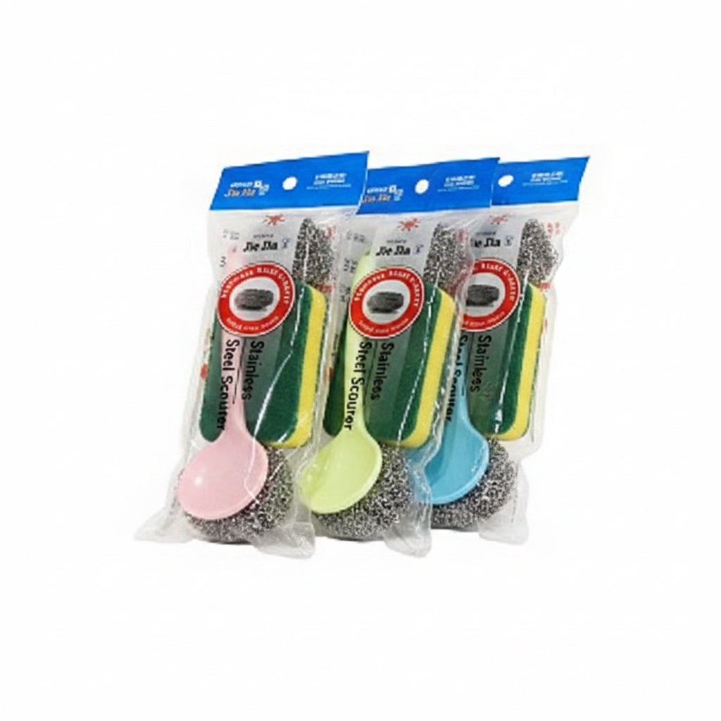 SET ESPONJAS*3 海绵套刷 AB-30438