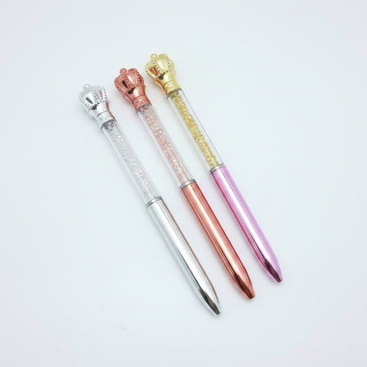 SET LAPICERA*4 NEGRA CORONA 皇冠黑圆珠笔四支装 H12-032C7