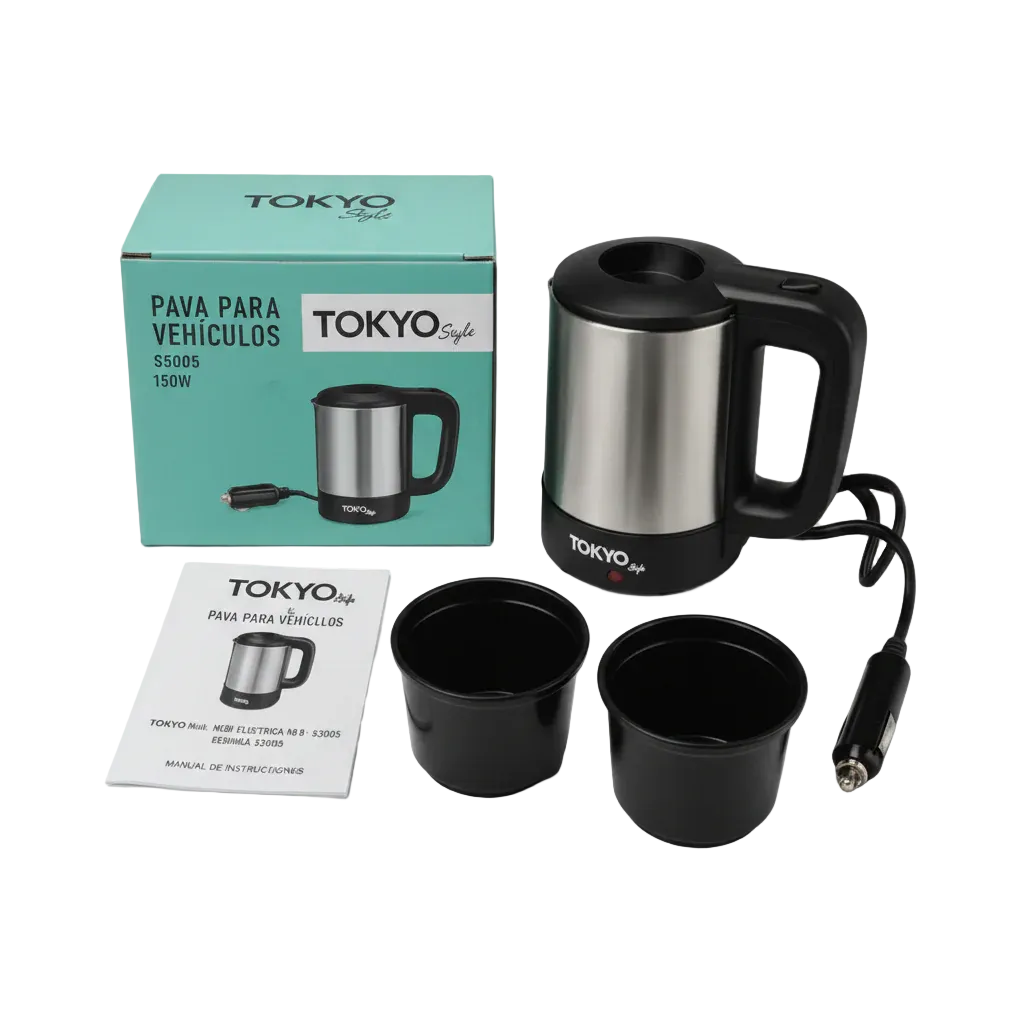 PAVA P/VEHICULOS 车载烧水杯带2个水杯 SS905