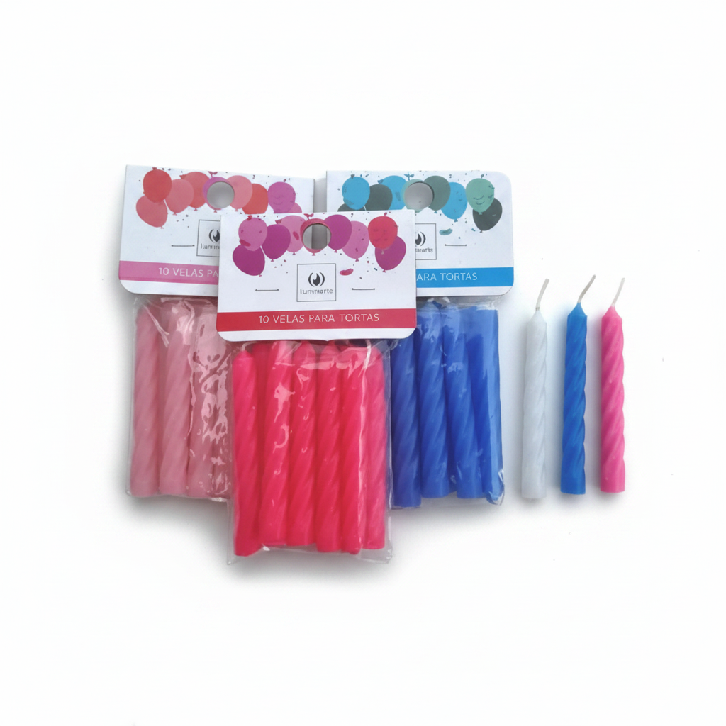 VELA DE CUMPLEANOS 生日蜡烛 N10651