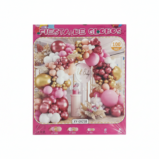 GLOBOS 100PCS OH BABY 气球套装 X-1762