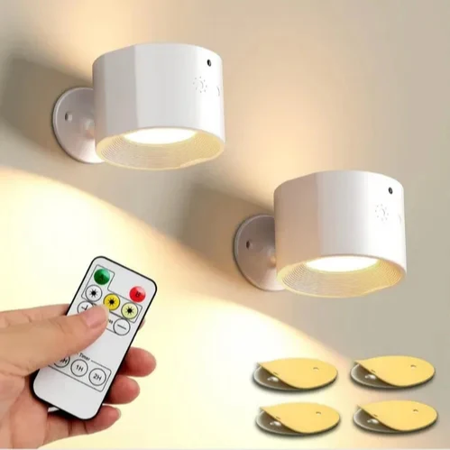 LED CON CONTROL PARED 墙壁充电夜灯 H46-057A10