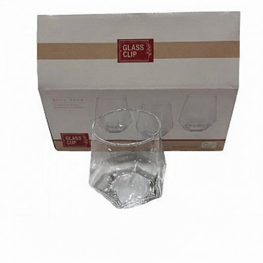 VASO VIDRIO*6 310ML 玻璃杯六件 AB-21005