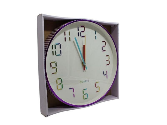 RELOJ DE PARED 彩字时钟 AB-40204